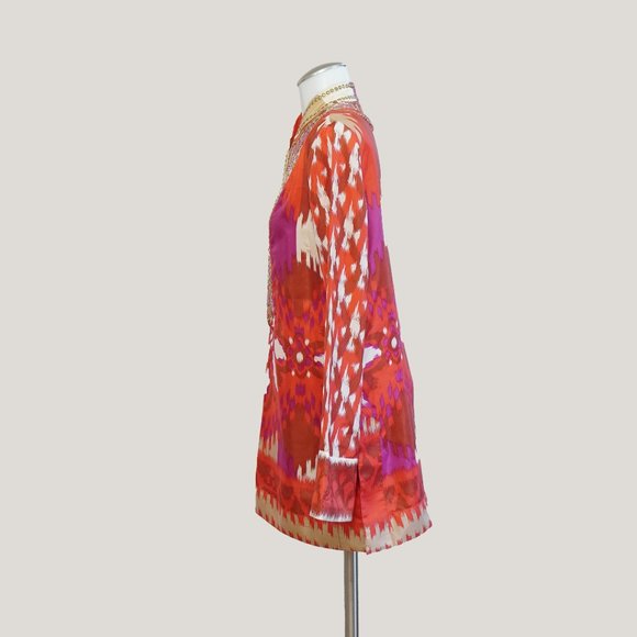 Tory Burch 4 Beaded Embroidered Top/Tunic - Picture 2 of 9